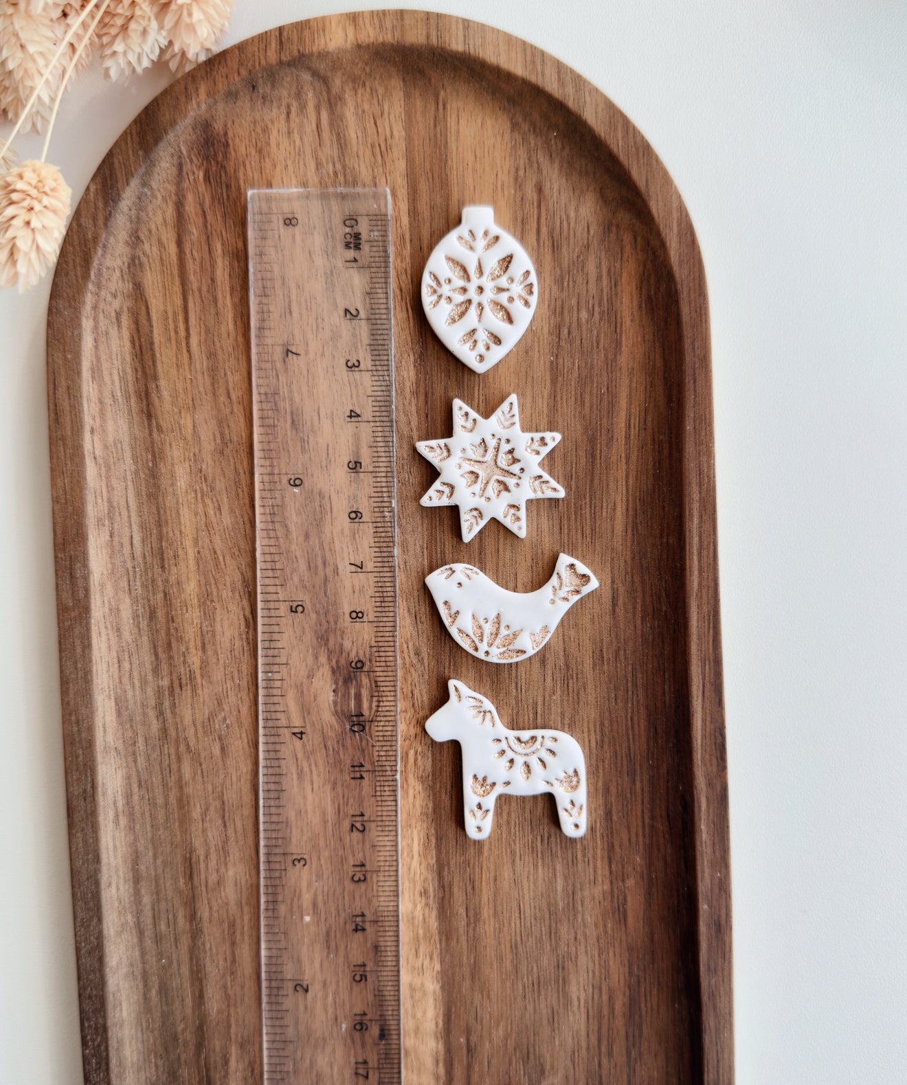 Christmas Polymer Clay Cutters Set, Ornament Shapes for Jewelry & Holiday Crafts