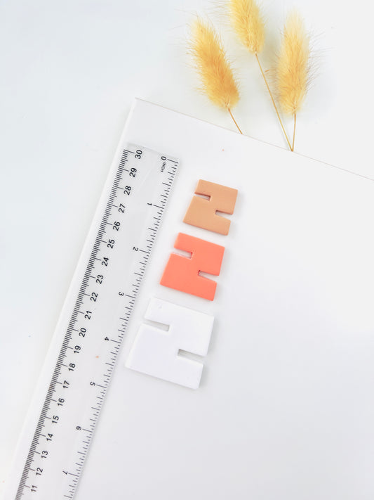 Abstract irregular polymer clay cutter A5