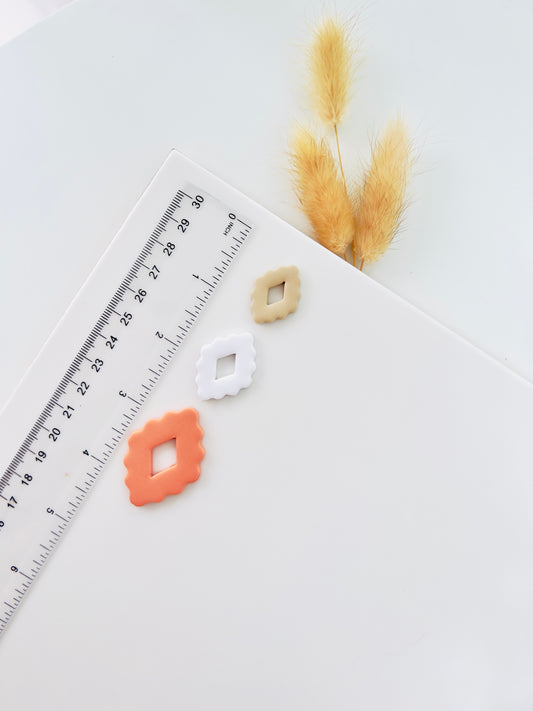 Rectangular donut clay cutter B25