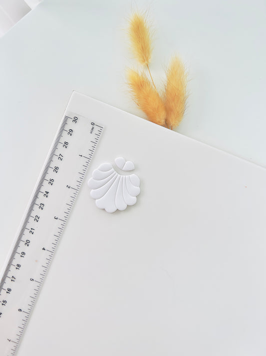 Boho embossed flower clay cutter B30