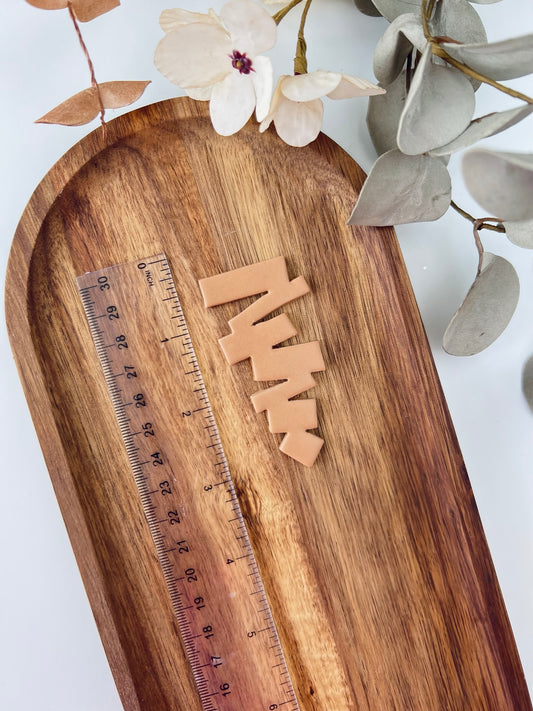 Abstract clay cutter F19