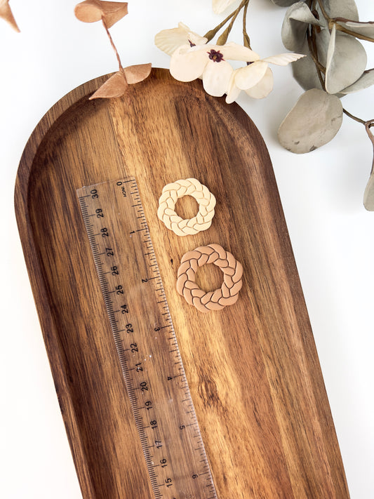 Rattan circle clay cutter G28