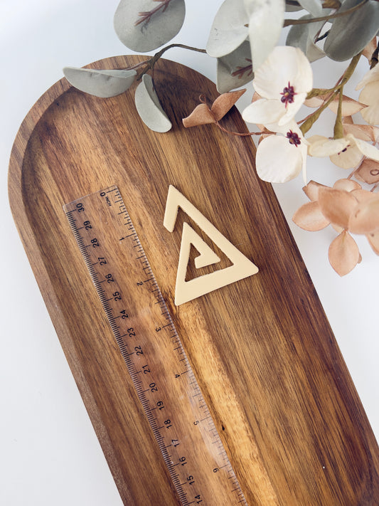 Large triangle clay cutter K8