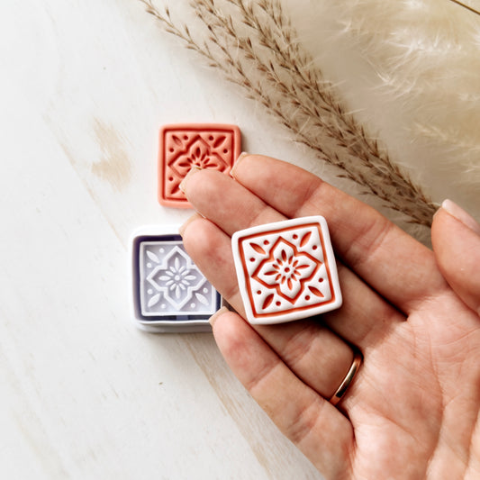 Emporte-pièce en pâte polymère – Forme de base – Outil pour boucles d'oreilles ZP-06