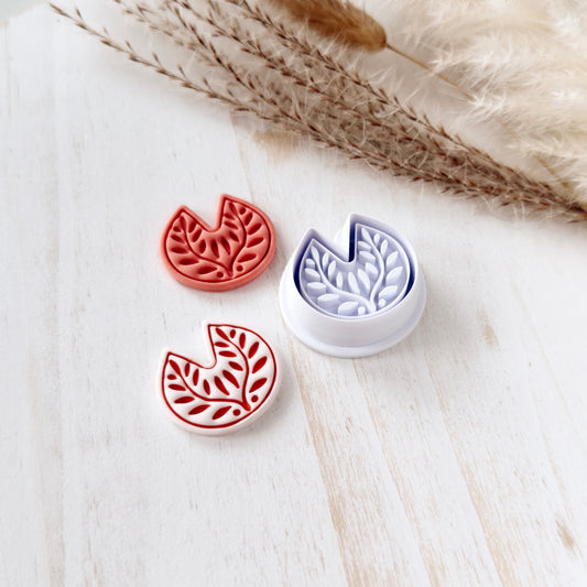 Emporte-pièce en pâte polymère – Forme de base – Outil pour boucles d'oreilles ZP-27