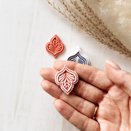 Emporte-pièce polymère – Forme de base – Outil pour boucles d'oreilles ZP-18