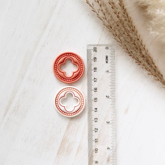 Emporte-pièce polymère – Forme de base – Outil pour boucles d'oreilles ZP-10