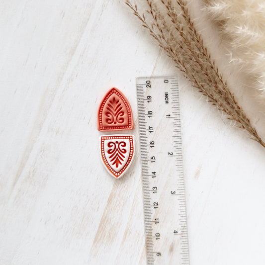 Emporte-pièce en argile polymère – Forme de base – Outil de découpe pour boucles d'oreilles ZP-05