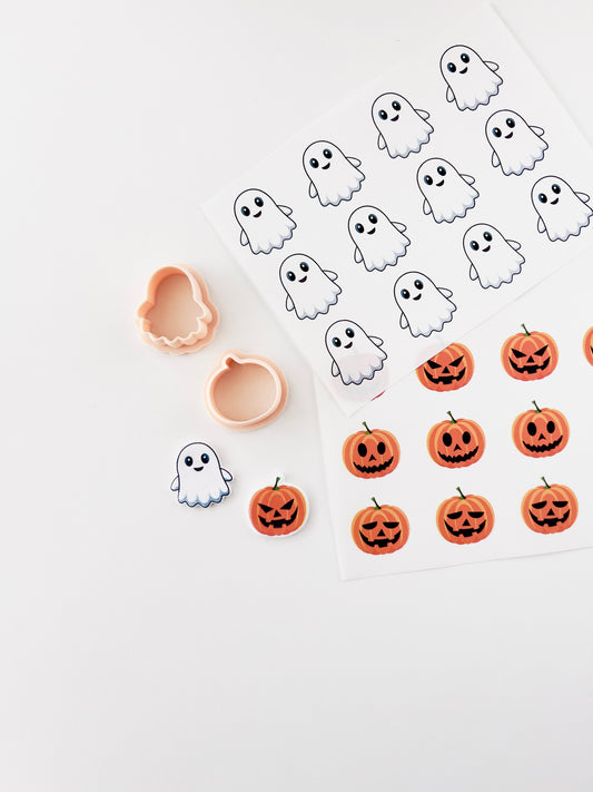 Transfer paper and clay cutter set 226 un 227