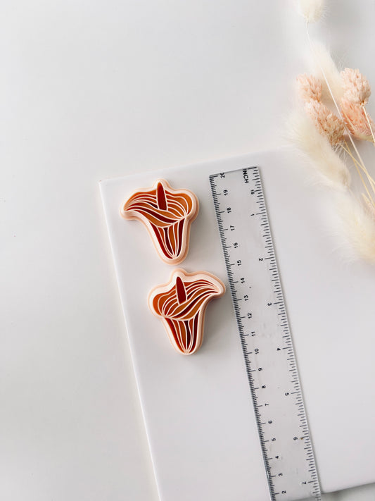 Flower clay cutter MIRRORED SET ZB25