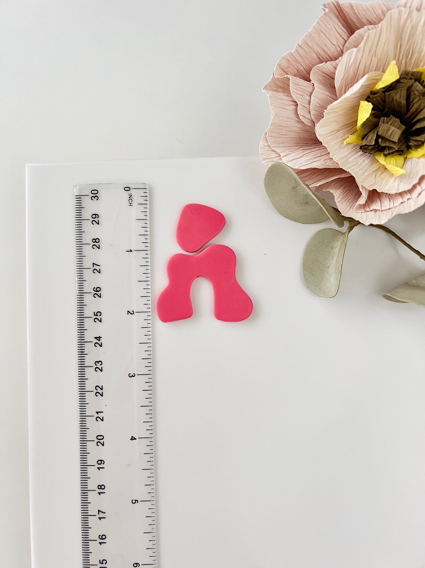 Abstract clay cutter mirrored set R19