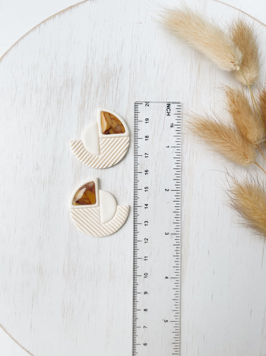 Abstract clay cutter mirrored set ZE15