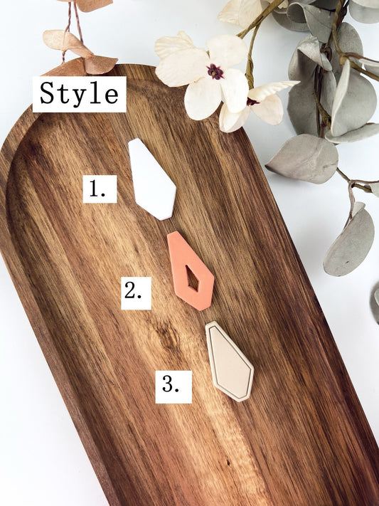 Diamond art deco clay cutter F3