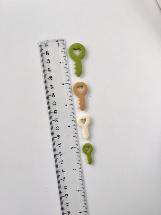 Heart key clay cutter K27