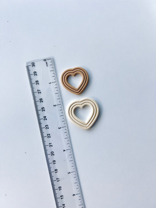 Heart clay cutter K23