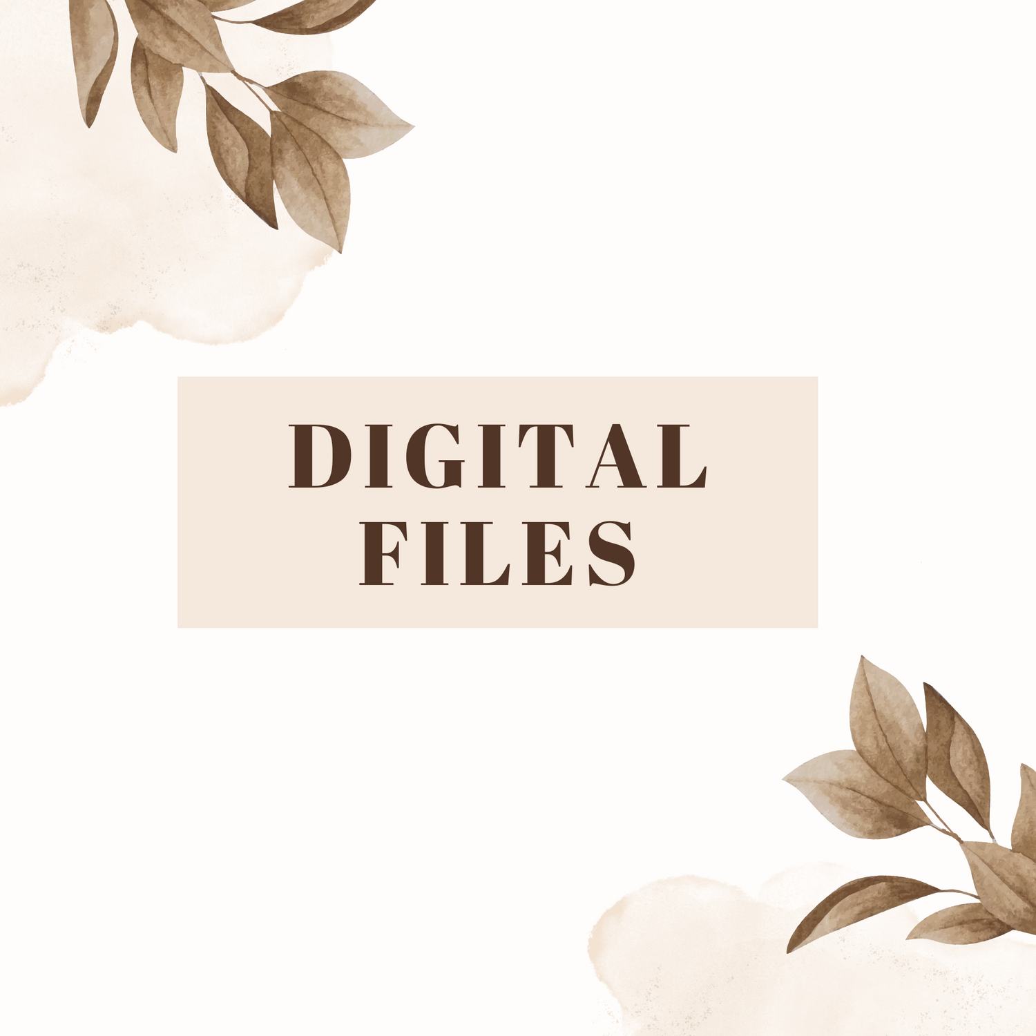 DIGITAL STL FILES