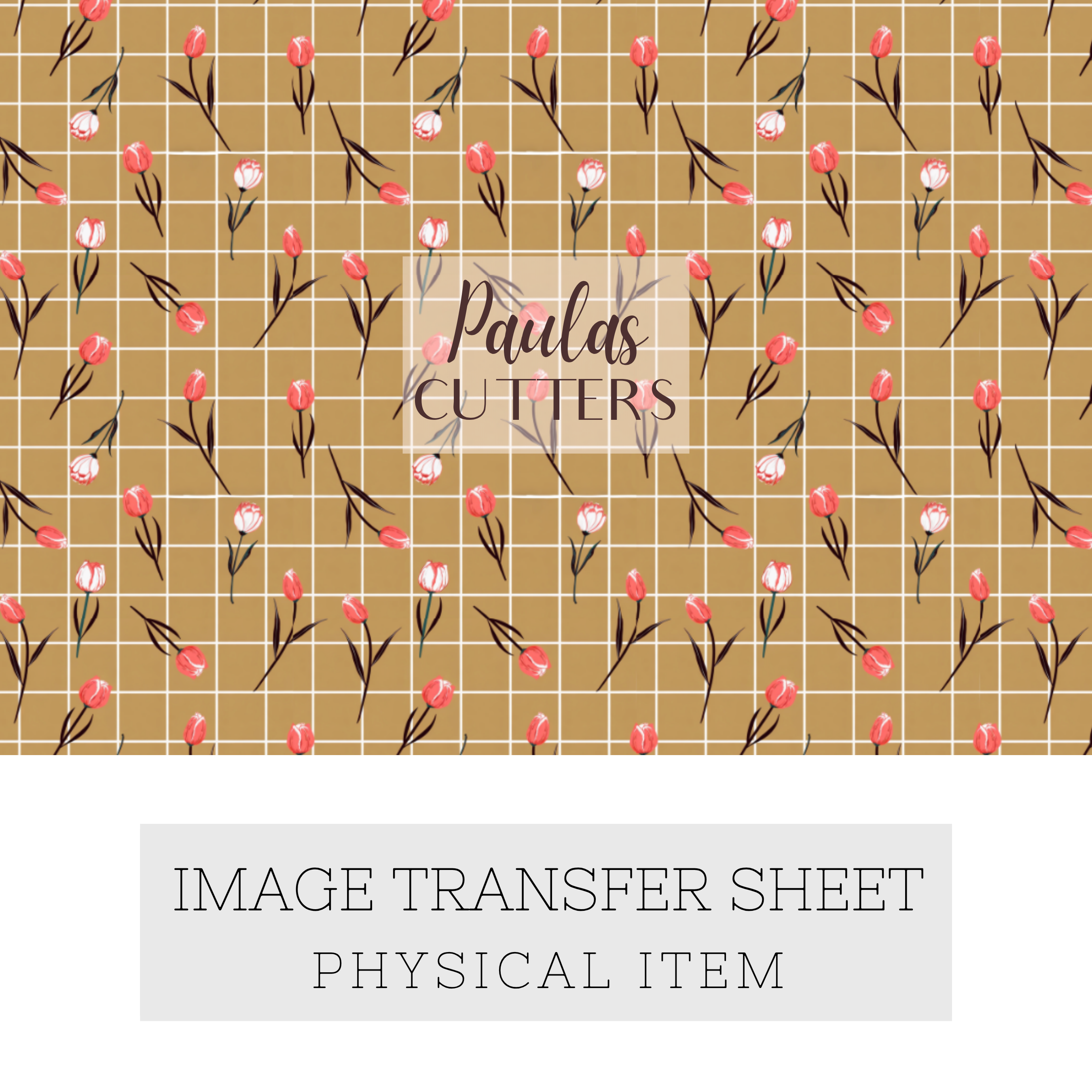 Papier transfert pour pâte polymère – Feuille hydrosoluble TP-455