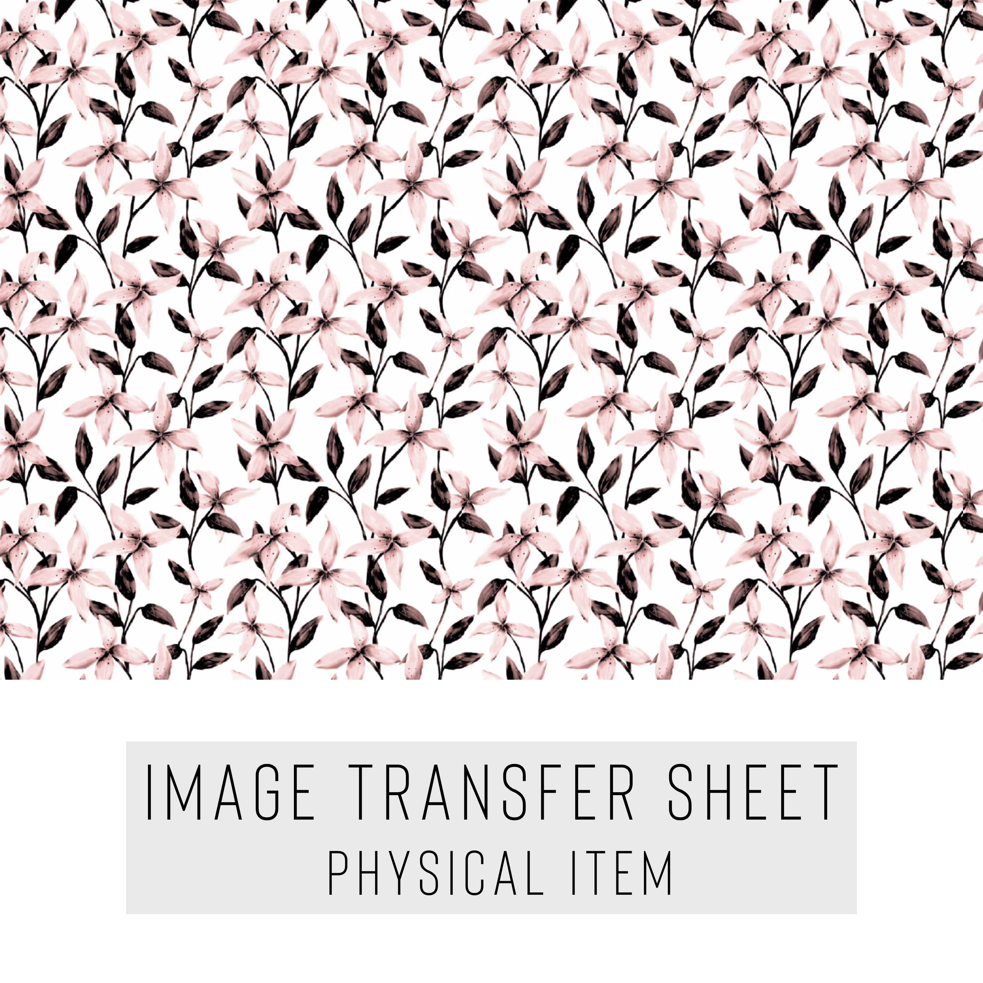 High quality water-soluble transfer paper applied on polymer clay, vibrant detailed pattern