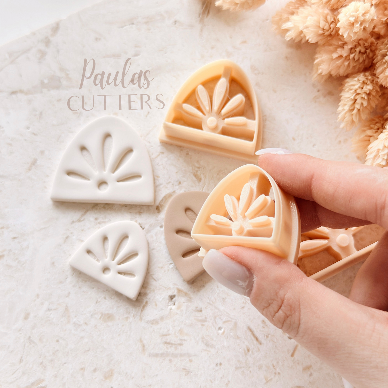 Polymer Clay Cutter, Fan Arch Shapes, Statement Earring Cutter Tool, Clay Cutters for Jewelry, B-20
