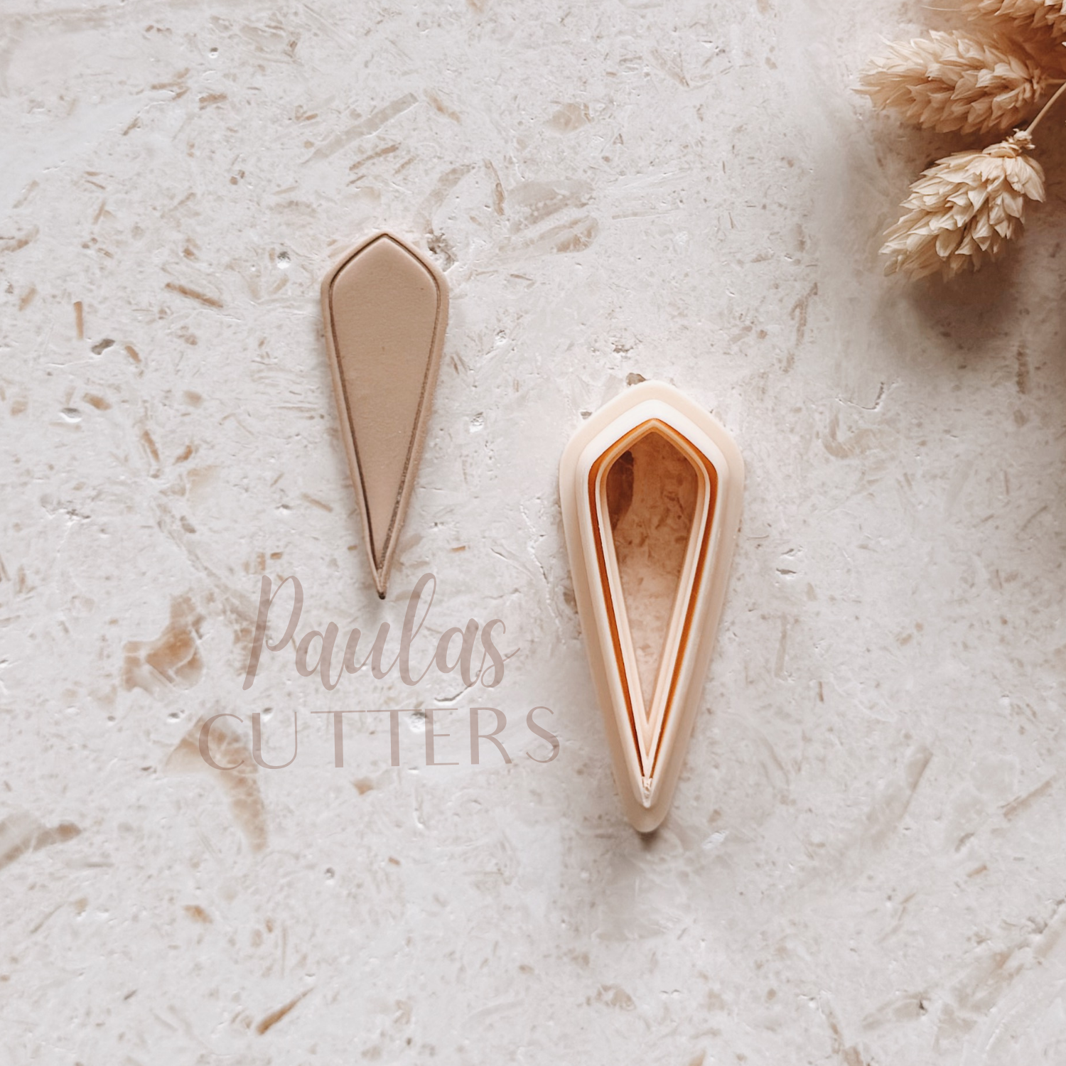 Emporte-pièce polymère – Forme de base – Outil pour boucles d'oreilles N-21