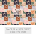 Papier transfert pour pâte polymère – Feuille hydrosoluble TP-455