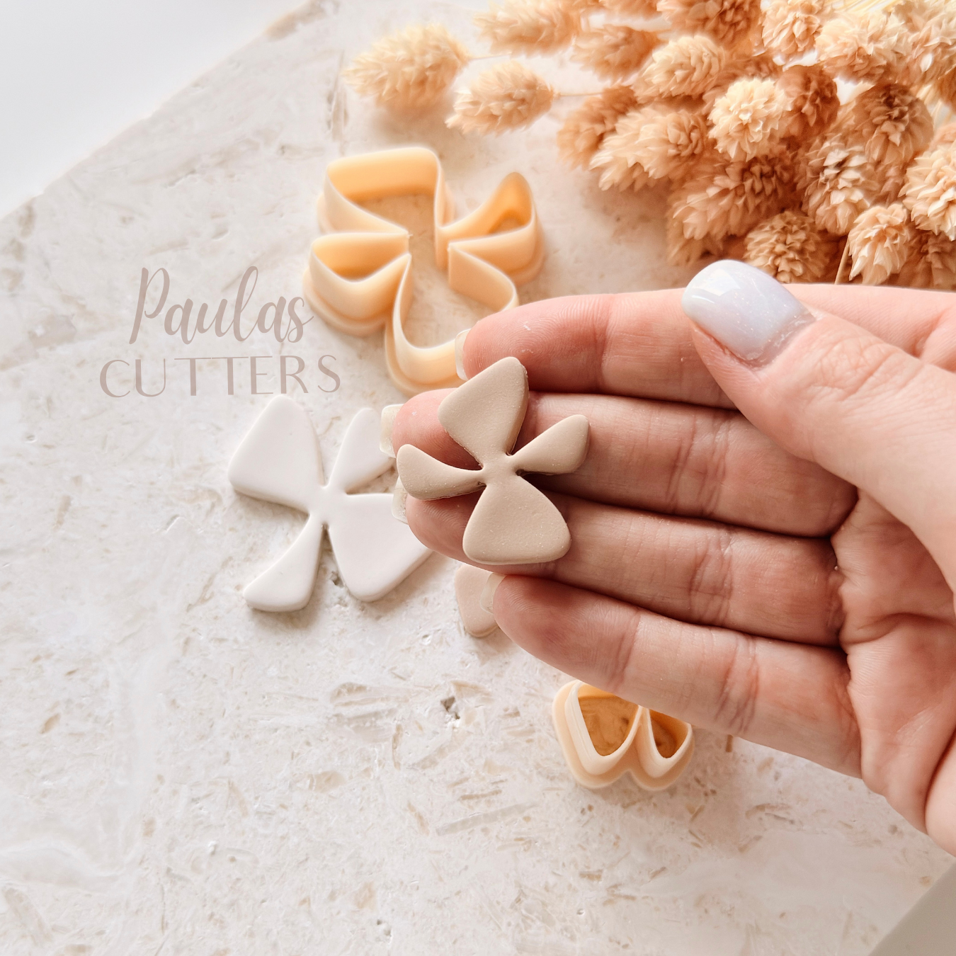 Polymer Clay Cutter, Petal Flower Shape, Floral Earring Cutter Tool, Clay Cutter for Jewelry Making, B-05