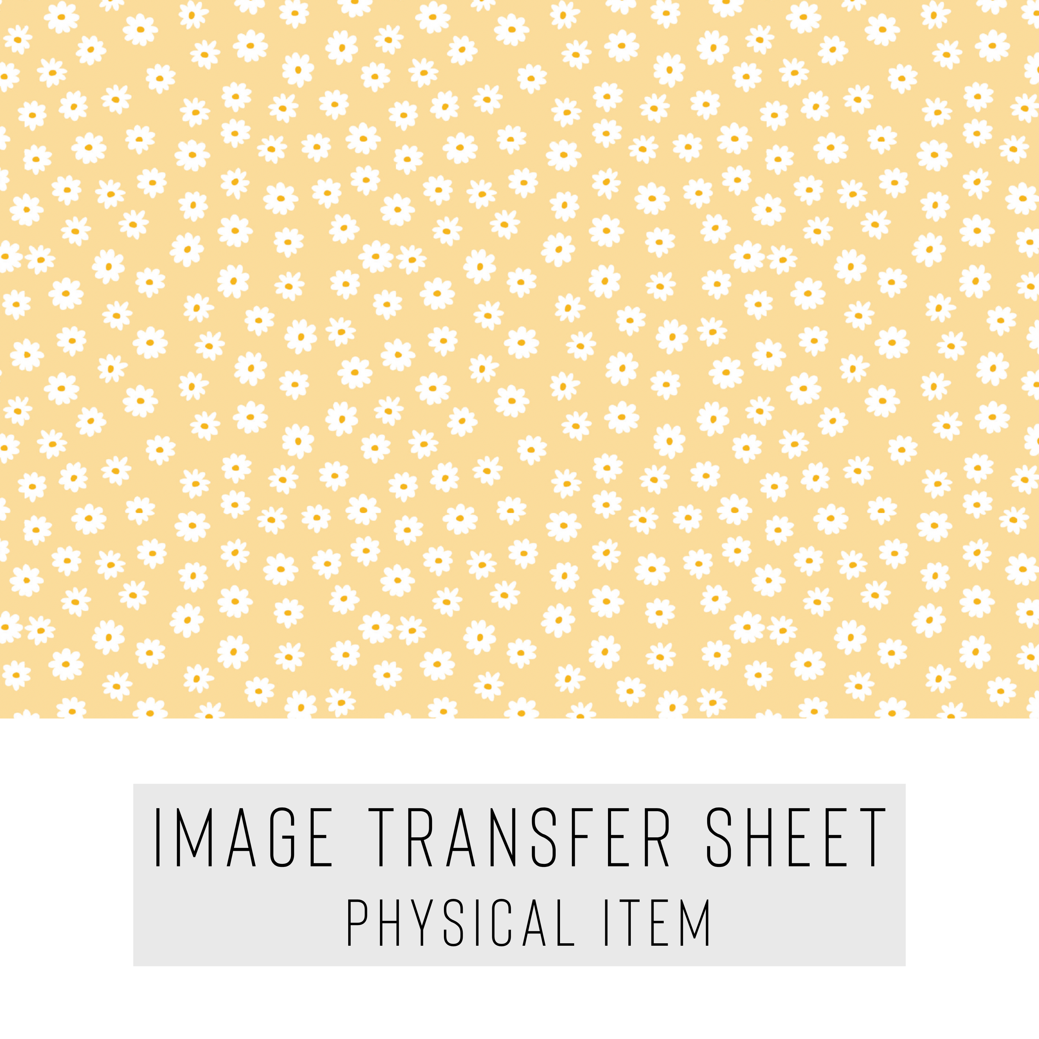 High quality water-soluble transfer paper applied on polymer clay, vibrant detailed pattern