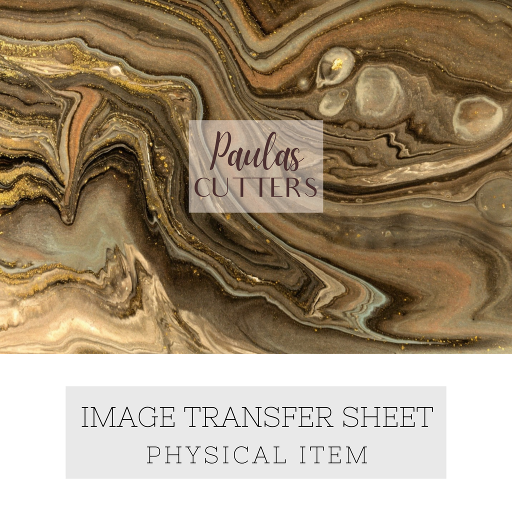 Papier transfert pour pâte polymère – Feuille hydrosoluble TP-455