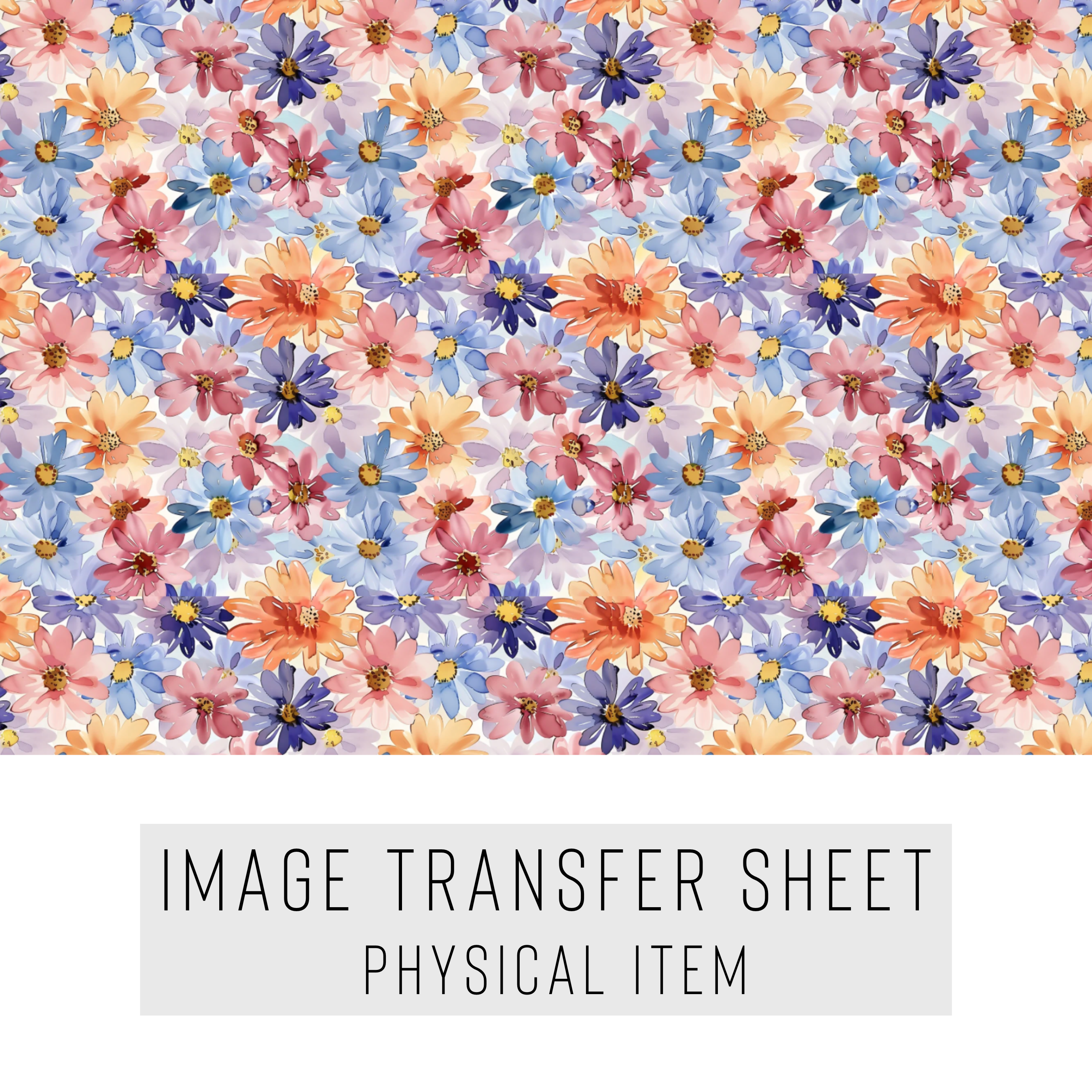 High quality water-soluble transfer paper applied on polymer clay, vibrant detailed pattern