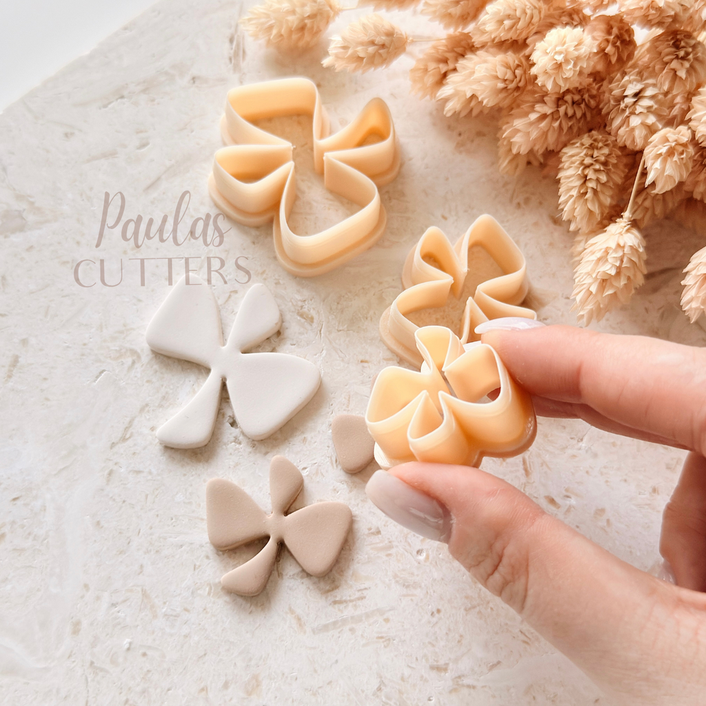 Polymer Clay Cutter, Petal Flower Shape, Floral Earring Cutter Tool, Clay Cutter for Jewelry Making, B-05