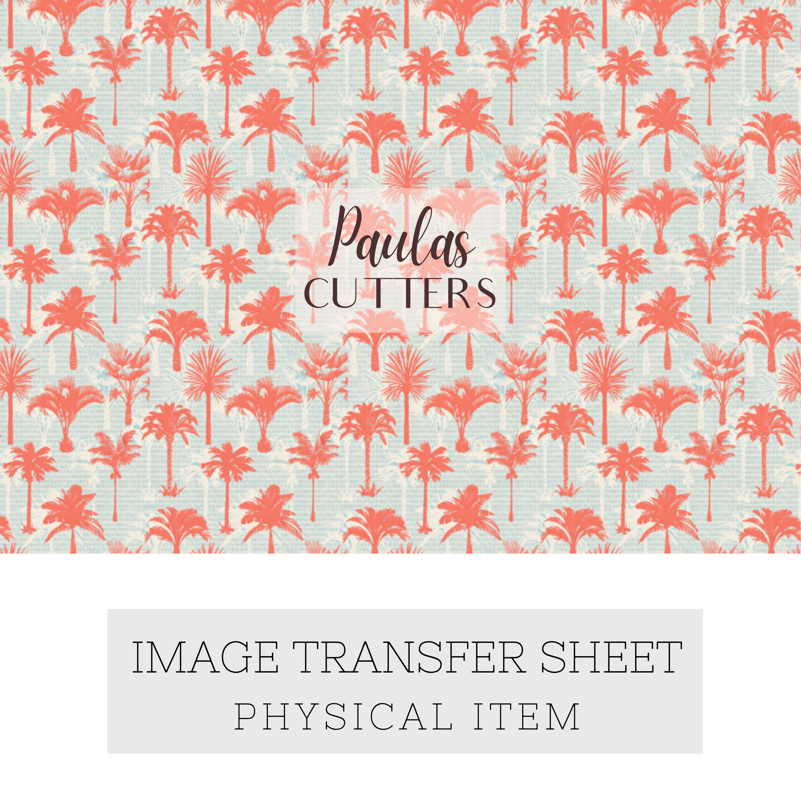 Papier transfert pour pâte polymère – Feuille hydrosoluble TP-455