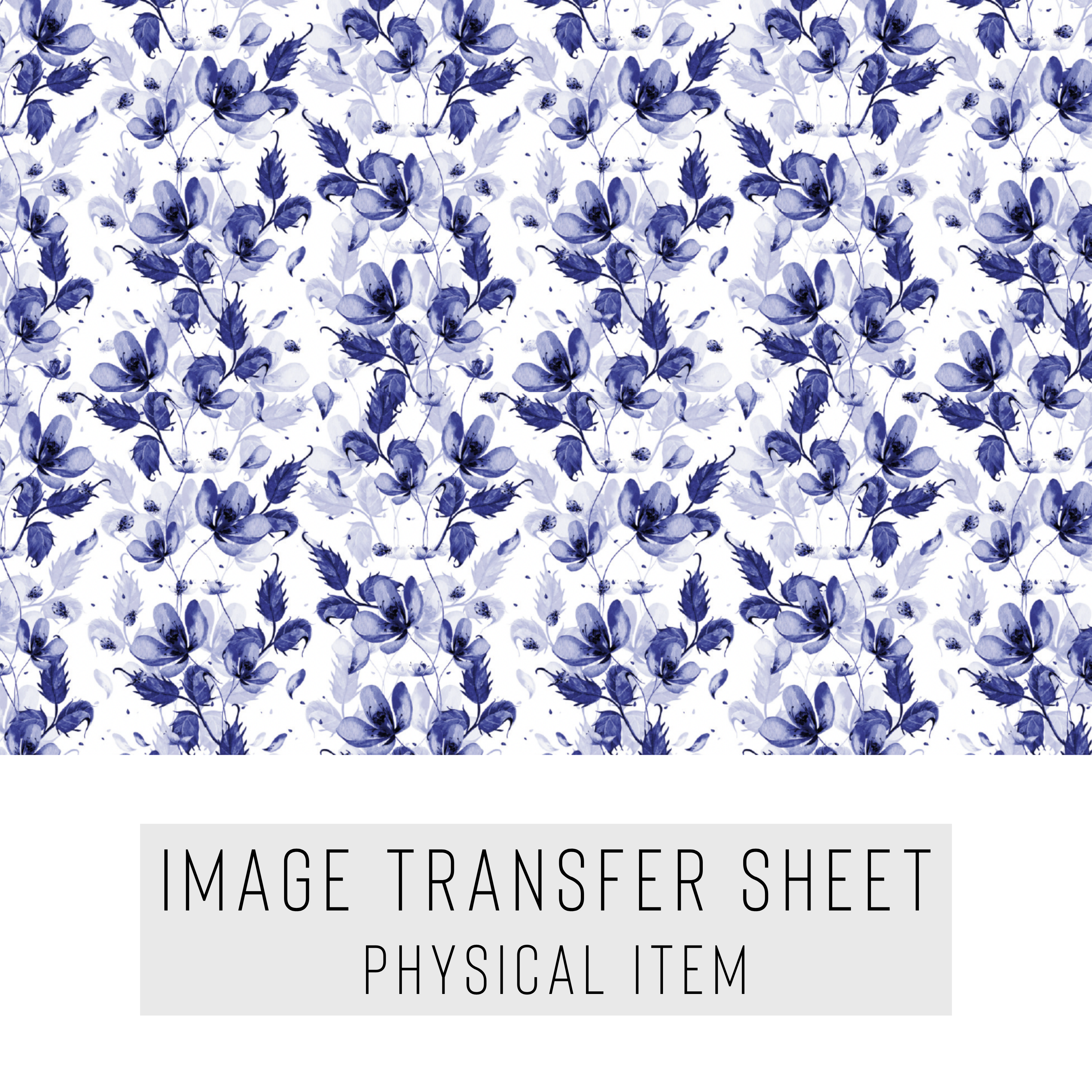 High quality water-soluble transfer paper applied on polymer clay, vibrant detailed pattern