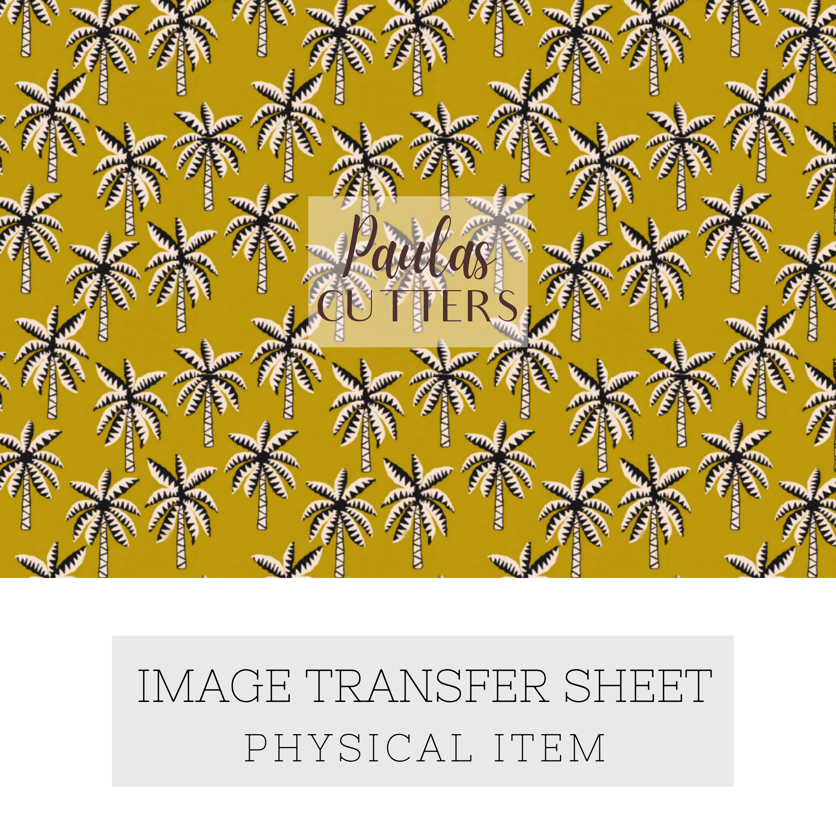 Papier transfert pour pâte polymère – Feuille hydrosoluble TP-455