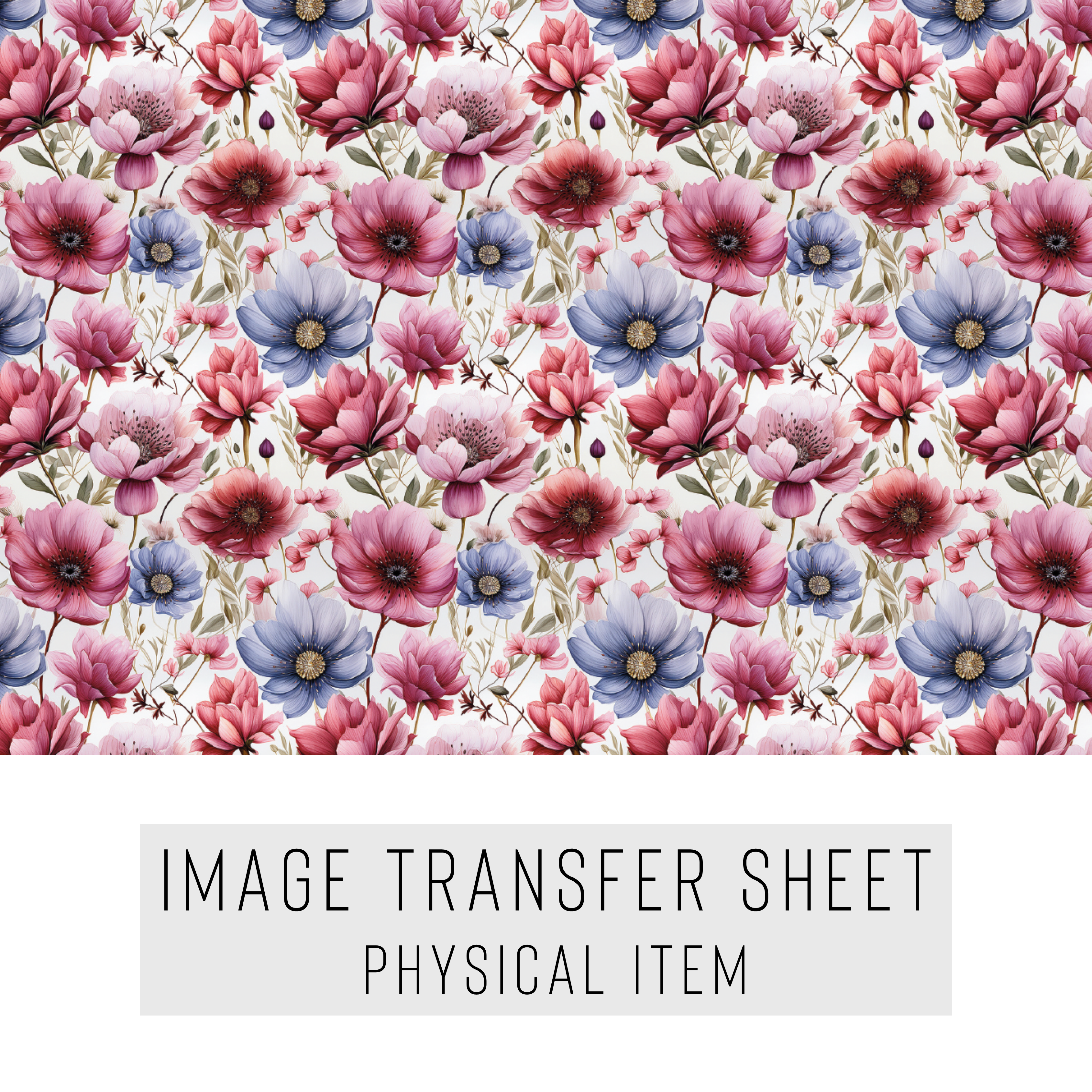 High quality water-soluble transfer paper applied on polymer clay, vibrant detailed pattern
