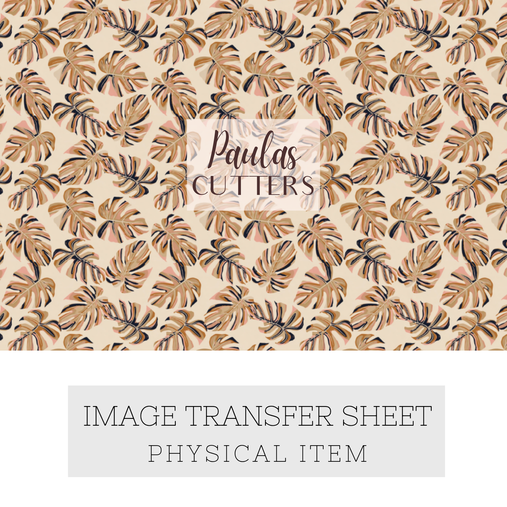 Papier transfert pour pâte polymère – Feuille hydrosoluble TP-455