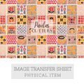 Papier transfert pour pâte polymère – Feuille hydrosoluble TP-455