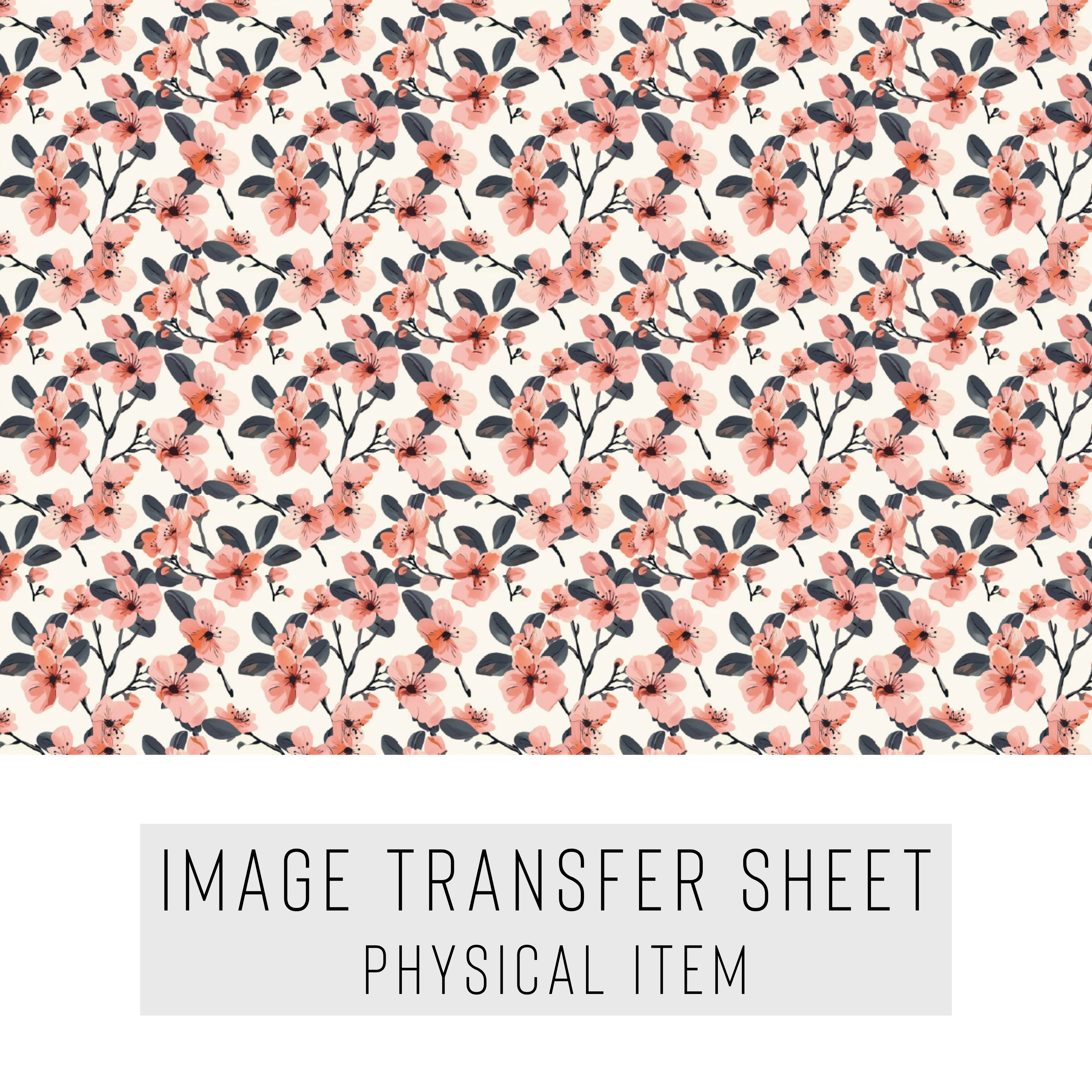 High quality water-soluble transfer paper applied on polymer clay, vibrant detailed pattern