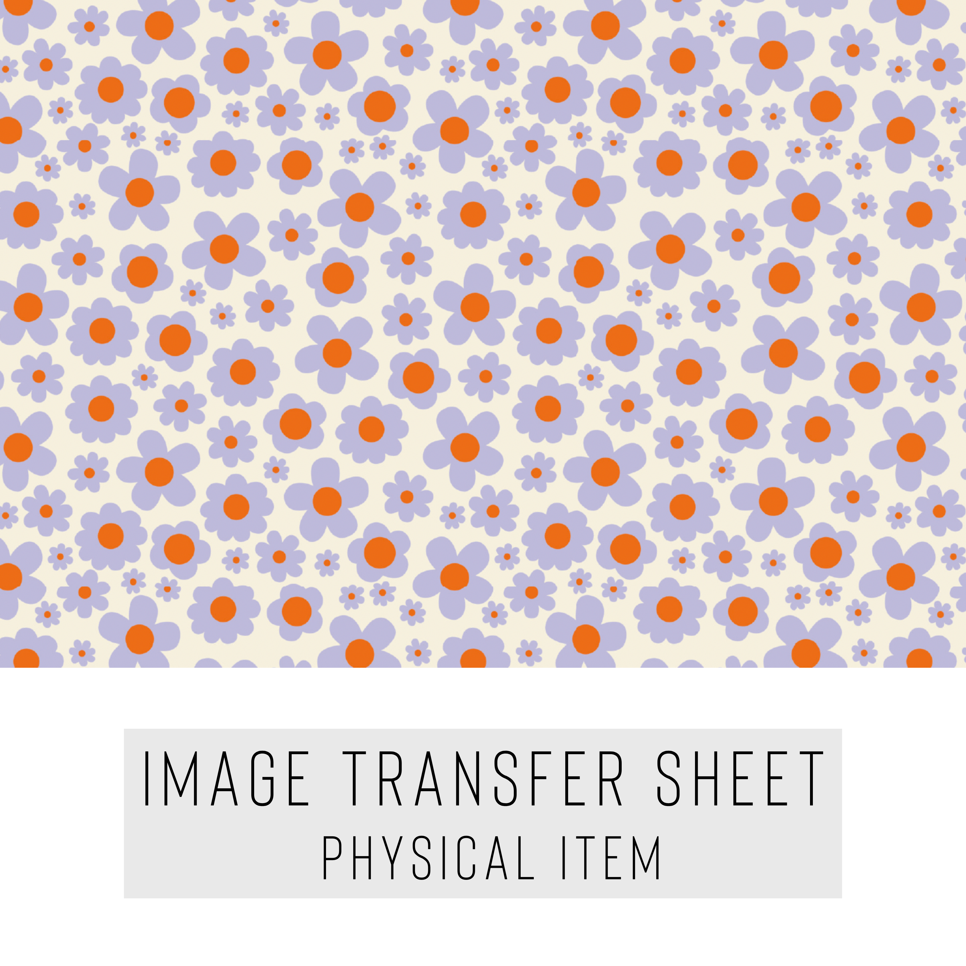 High quality water-soluble transfer paper applied on polymer clay, vibrant detailed pattern