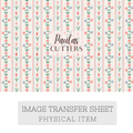 Papier transfert pour pâte polymère – Feuille hydrosoluble TP-455