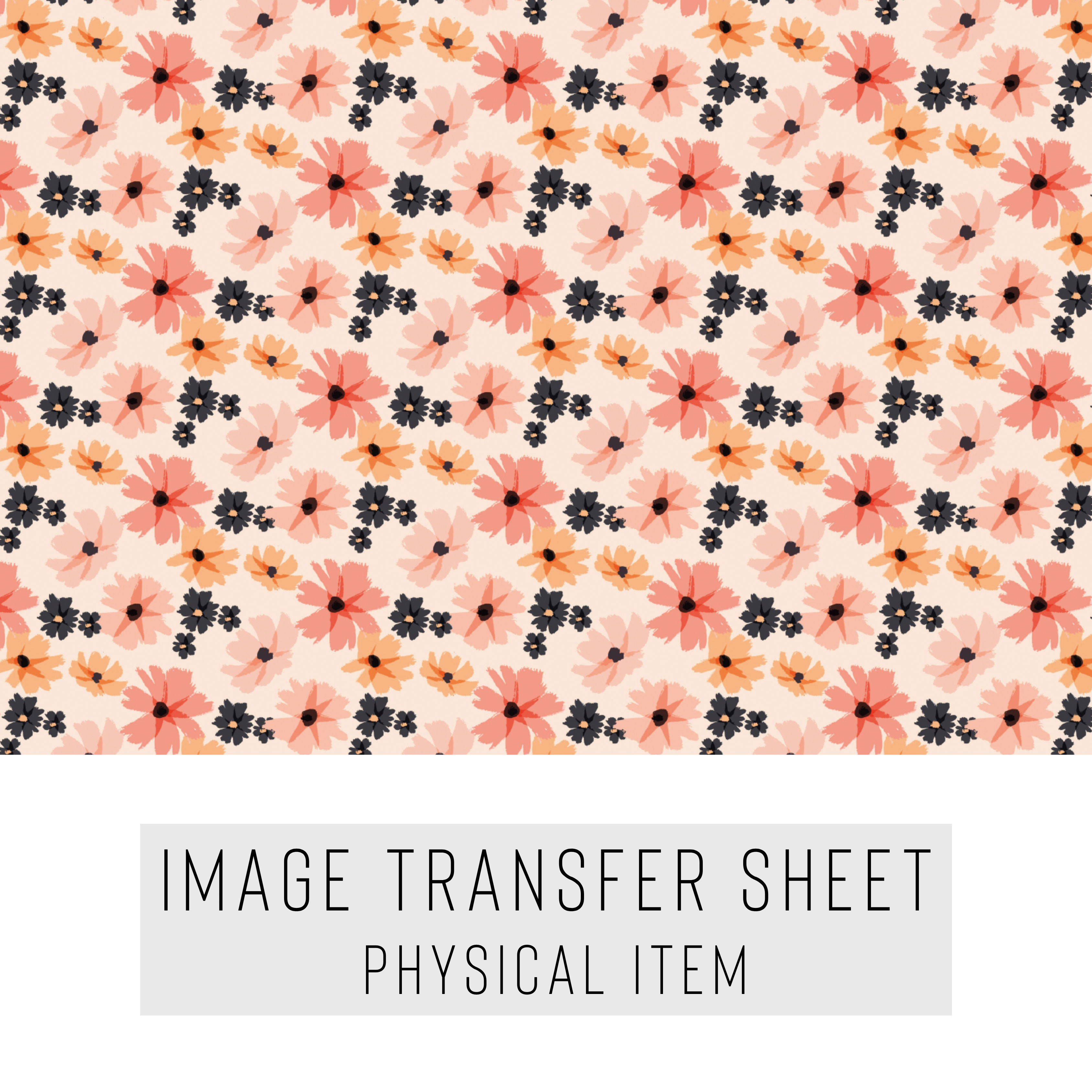 High quality water-soluble transfer paper applied on polymer clay, vibrant detailed pattern