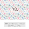 Papier transfert pour pâte polymère – Feuille hydrosoluble TP-455