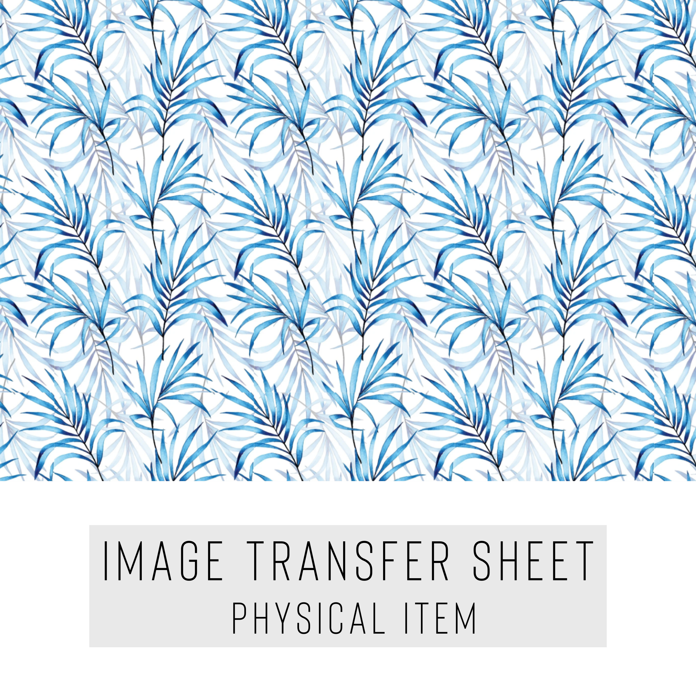 High quality water-soluble transfer paper applied on polymer clay, vibrant detailed pattern