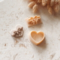 Polymer Clay Cutter, Heart Shapes, Romantic Earring Cutter Tool, Clay Cutters for Jewelry Making, N-17