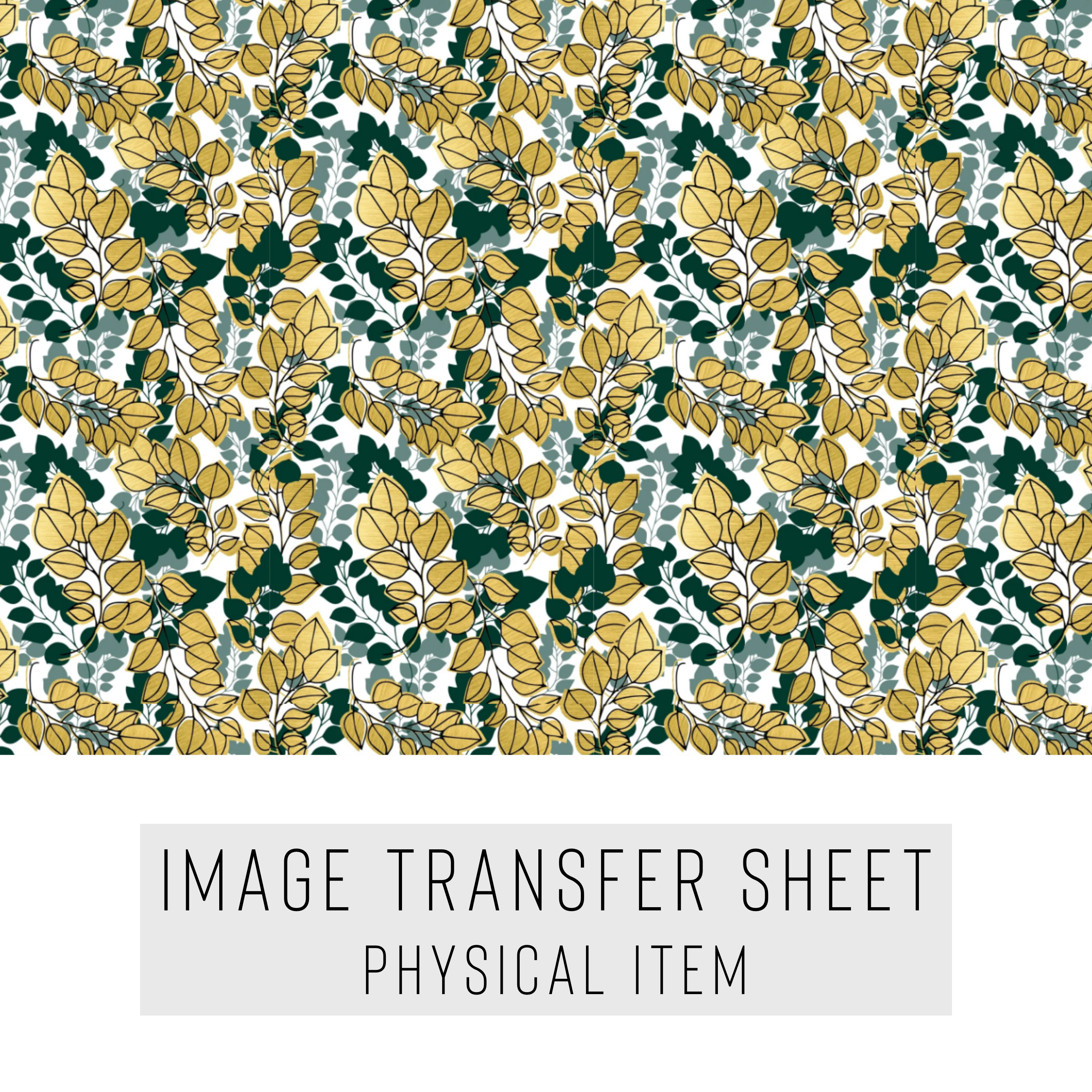 High quality water-soluble transfer paper applied on polymer clay, vibrant detailed pattern