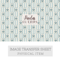 Papier transfert pour pâte polymère – Feuille hydrosoluble TP-455