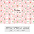 Papier transfert pour pâte polymère – Feuille hydrosoluble TP-455
