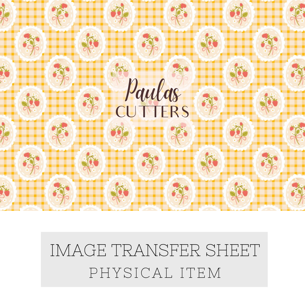 Papier transfert pour pâte polymère – Feuille hydrosoluble TP-455