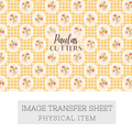 Papier transfert pour pâte polymère – Feuille hydrosoluble TP-455