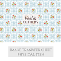 Papier transfert pour pâte polymère – Feuille hydrosoluble TP-455