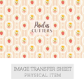 Papier transfert pour pâte polymère – Feuille hydrosoluble TP-455